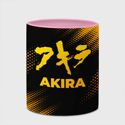 Кружка 3D Akira - gold gradient, цвет: 3D-белый + розовый — фото 2