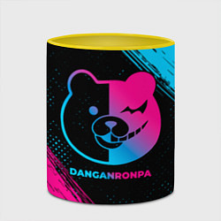 Кружка 3D Danganronpa - neon gradient, цвет: 3D-белый + желтый — фото 2