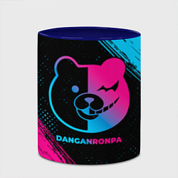 Кружка 3D Danganronpa - neon gradient, цвет: 3D-белый + синий — фото 2