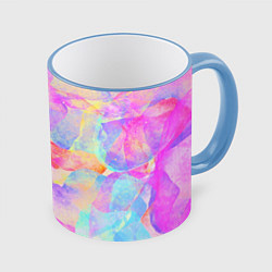 Кружка цветная Магическая абстракция узор