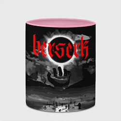 Кружка 3D Берсерк и закат, цвет: 3D-белый + розовый — фото 2