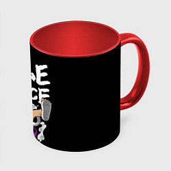 Кружка 3D One piece - gear 5 luffy, цвет: 3D-белый + красный