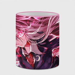 Кружка 3D Touhou Project Рейсен Удонгейн Инаба, цвет: 3D-розовый кант — фото 2