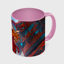 Кружка цветная Аска Еванеглион