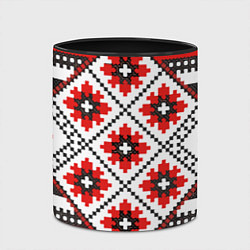 Кружка 3D Удмурт мода, цвет: 3D-белый + черный — фото 2