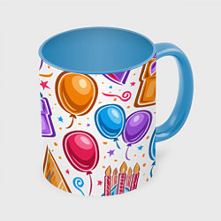 Кружка цветная Вечеринка