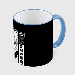 Кружка цветная Макима охотник - Человек бензопила