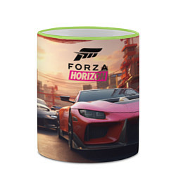 Кружка 3D Forza street racihg, цвет: 3D-светло-зеленый кант — фото 2