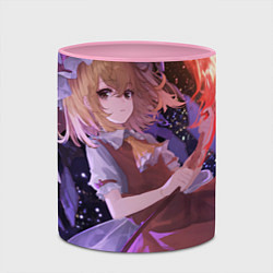 Кружка 3D Touhou Project Flandre Scarlet, цвет: 3D-белый + розовый — фото 2