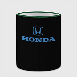 Кружка 3D Honda sport japan, цвет: 3D-зеленый кант — фото 2