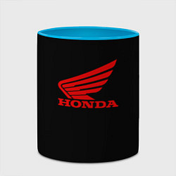 Кружка 3D Honda sportcar, цвет: 3D-белый + небесно-голубой — фото 2