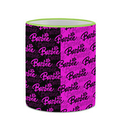 Кружка 3D Bardie - pattern - black, цвет: 3D-светло-зеленый кант — фото 2