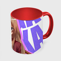 Кружка цветная Toradora Тайга Aisaka