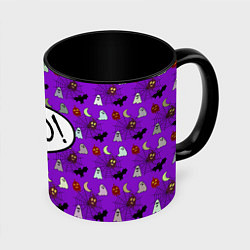 Кружка 3D Воо, цвет: 3D-белый + черный