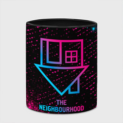 Кружка 3D The Neighbourhood - neon gradient, цвет: 3D-белый + черный — фото 2