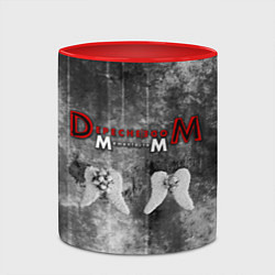 Кружка 3D Depeche Mode - Memento Mori gothic, цвет: 3D-белый + красный — фото 2