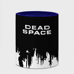 Кружка 3D Dead Space монстры космоса, цвет: 3D-белый + синий — фото 2