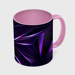 Кружка цветная Фиолетовый хрусталь