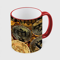 Кружка цветная Золото цифровой эры