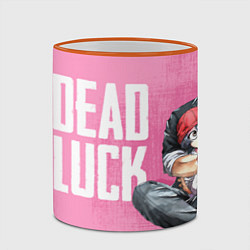 Кружка 3D Нежити не повезло, цвет: 3D-оранжевый кант — фото 2