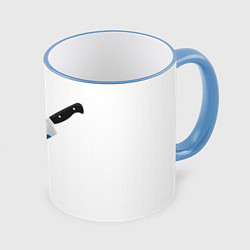 Кружка цветная Нож Киры