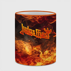 Кружка 3D Fire - Judas Priest, цвет: 3D-оранжевый кант — фото 2