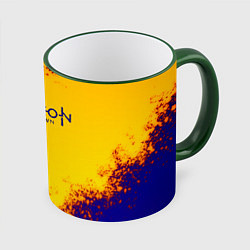 Кружка цветная Horizon zero dawn alloy grunge metal