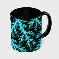 Кружка цветная Разряды электричества Tie Dye