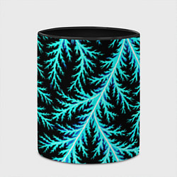 Кружка 3D Разряды электричества Tie Dye, цвет: 3D-белый + черный — фото 2