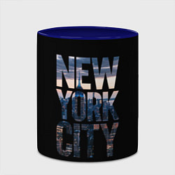 Кружка 3D New York City - USA, цвет: 3D-белый + синий — фото 2