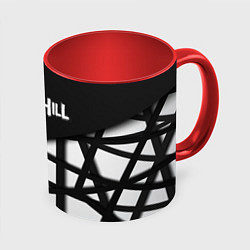 Кружка цветная Silent Hill геометрия