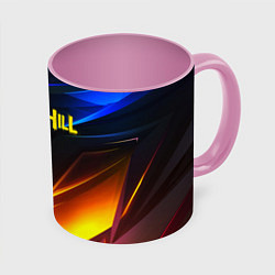 Кружка цветная Silent hill stripes neon