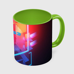 Кружка цветная Crysis текстура брони