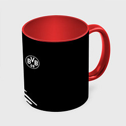 Кружка цветная Borussia текстура краски