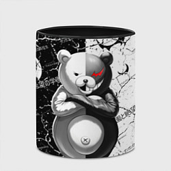 Кружка 3D Monokuma - Danganronpa, цвет: 3D-белый + черный — фото 2