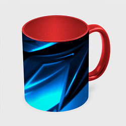 Кружка цветная Geometry stripes неон