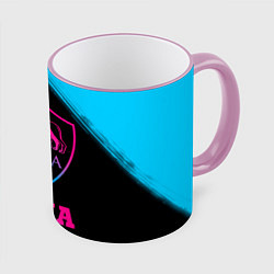 Кружка цветная Roma - neon gradient