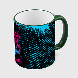 Кружка цветная Liverpool - neon gradient