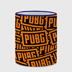 Кружка 3D PUBG pattern game, цвет: 3D-синий кант — фото 2