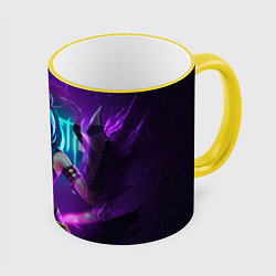 Кружка цветная League Of Legends Akali Kda