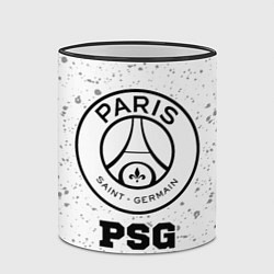 Кружка 3D PSG sport на светлом фоне, цвет: 3D-черный кант — фото 2