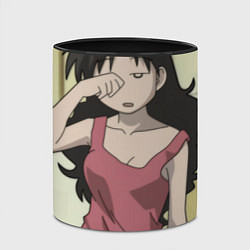 Кружка 3D Azumanga Daioh Юкари Танидзаки, цвет: 3D-белый + черный — фото 2