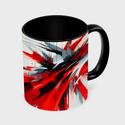 Кружка цветная Абстракция кчб