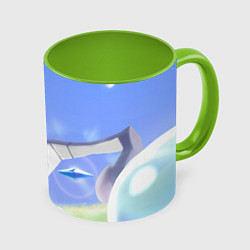 Кружка цветная Реинкарнация Безработного Рокси