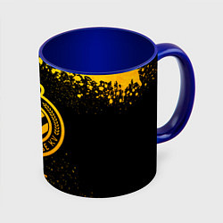 Кружка цветная Club Brugge - gold gradient