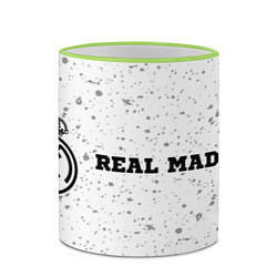 Кружка 3D Real Madrid sport на светлом фоне по-горизонтали, цвет: 3D-светло-зеленый кант — фото 2