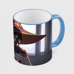 Кружка цветная Konosuba Мэгумин милая