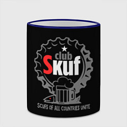Кружка 3D Skuf club, цвет: 3D-синий кант — фото 2