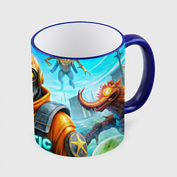 Кружка цветная Abiotic Factor игровые персонажи