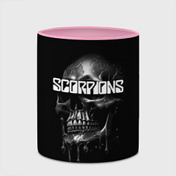 Кружка 3D Scorpions rock, цвет: 3D-белый + розовый — фото 2